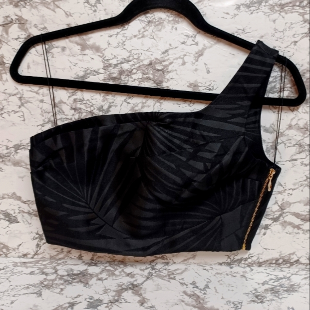 Significant Other one shoulder crop top